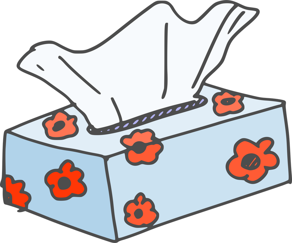 Tissue Box Illustration 